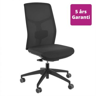 Billede af Ergonomisk kontorstol med net ryglæn. Bløde hjul og slidstærk polstring. En billig men behagelig og ergonomisk, meget stol for pengene.